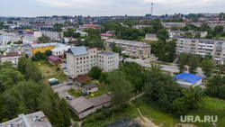 Виды города. Соликамск, вид города с высоты