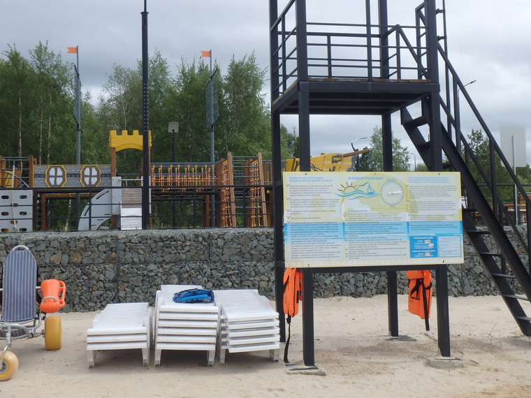Пляжи с купанием открыты в городах Муравленко, Ноябрьск и Тарко-Сал