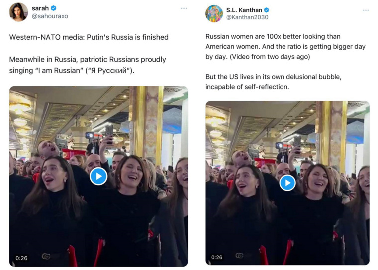 Некоторые замечают, что россияне выглядят счастливыми, хотя СМИ Запада и НАТО предрекают России конец