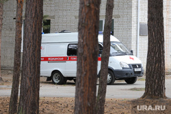 Визит полпреда Якушева Владимира в город Шадринск. Курган, машина скорой помощи, скорая помощь, скорая помощь