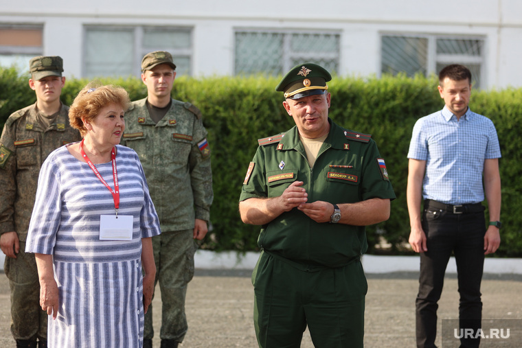 Напутственное слово призывникам от депутатов городской думы. Курган