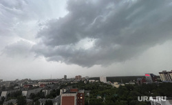 Потоп. Челябинск, небо, облако, шторм, око, буря