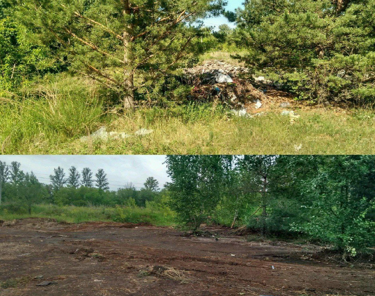 Ликвидированные свалки располагались на улицах Радонежской, Березниковской, Труда, Стройгородок 2, в районе Успенского кладбища