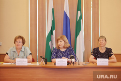Пресс-конференция на тему городского праздника «Курганская каралька». Курган, дорофеева людмила, абросимова татьяна, бунина анна