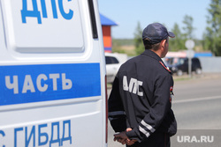 Курганских инспекторов ДПС вызвали на ДТП, в котором погиб ребенок