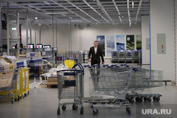 Закрытый магазин IKEA. Екатеринбург