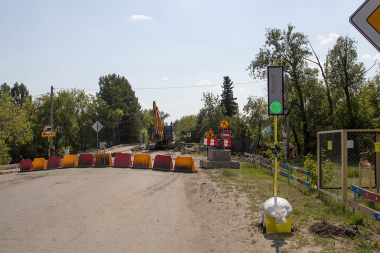 Движение по мосту будет запущено после ремонта