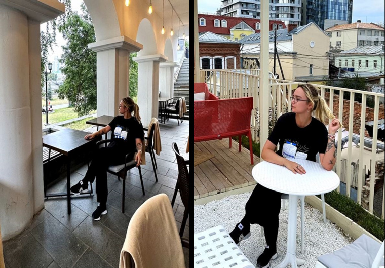 В первом случае фото сделано в Lozza Coffee, во второй — в бистро «Неизвестный»