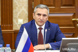 Встреча губернатора Тюменской области Александра Моора и консула Германии в Тюмени Матиаса Крузе. Тюмень, моор александр