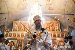 Освящение воды в Храме вознесения Господня. Екатеринбург , кульберг алексей, храм вознесения господня, храм на вознесенской горке, митрополит евгений