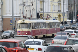 Виды Екатеринбурга, трамвай, татра т3