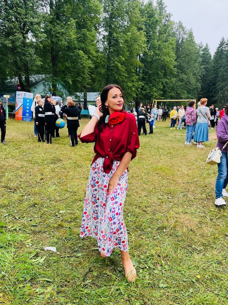 Отмечали праздник на свежем воздухе