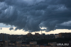 Ливень. Тюмень , туча, туча над городом, ливень, дождь в городе