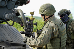 Вооруженные силы РФ. stock, град, рсзо, военный, наводчик, stock