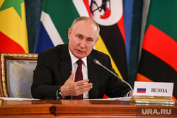 Встреча президента России с лидерами стран Африки в Константиновском дворце. Санкт-Петербург, путин владимир