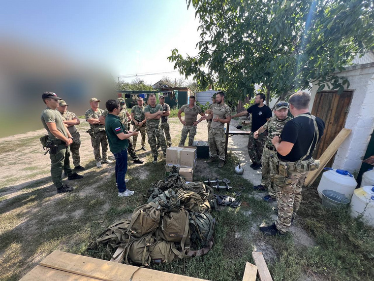 Дмитрий Артюхов встретился с бойцами, воюющими в Запорожской области