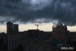 Ливень. Тюмень , туча, туча над городом, ливень, дождь в городе
