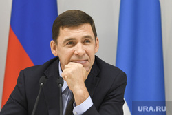 Пресс-конференция губернатора Свердловской области Евгения Куйвашева в конгресс-центре по итогам «Иннопром 2019», куйвашев евгений, портрет