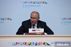 Владимир Путин на пленарной сессии форума Россия-Африка