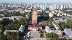 Виды города. Пермь, дом офицеров, улица сибирская, вид города с высоты