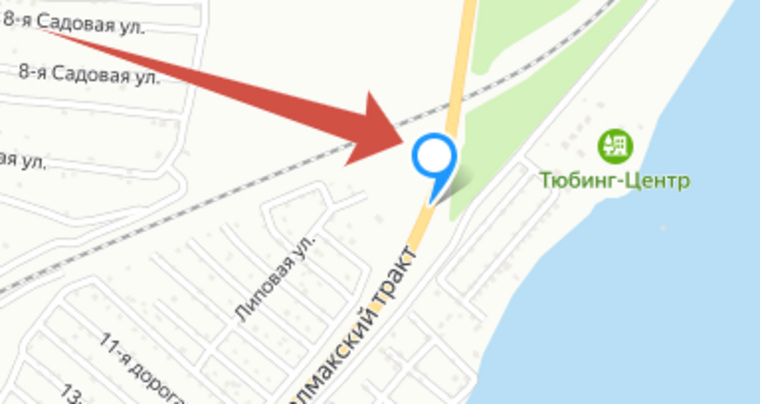 Недостроенная автозаправочная станция расположена недалеко от Первого озера, на Бродокалмаком тракте