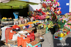 Курган, овощи, торговля, фрукты, рынок, цветы, уличная торговля