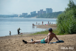 Жара в городе. Пермь, река кама, пляжный отдых, загар в городе, пляж закамск, пляж водник