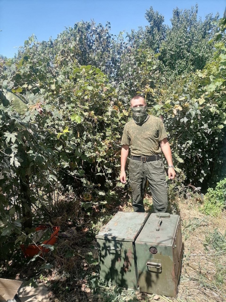 Боец в зоне СВО получил печь и шанцевый инструмент от жителя Курганской области