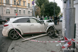 Авария на Остоженке с участием Эльмина Гулиева. Москва, иномарка, дтп, авария, остоженка