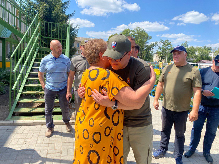 Жители ДНР поблагодарили губернатора за проделанную работу