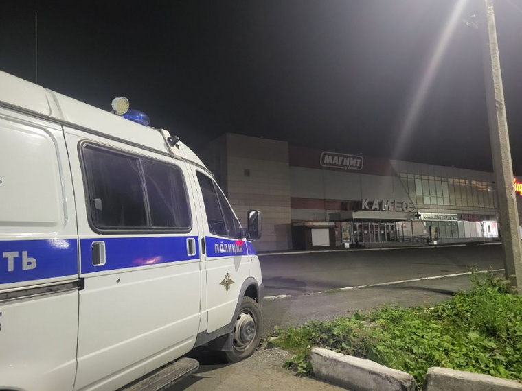 К ТЦ «Камео» приехали силовики