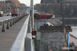 Строительство второй очереди Чусовского моста. Пермь, мост, строительство моста