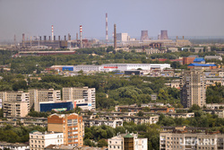 Виды Челябинска, город челябинск, чгрэс, фортум, вид сверху
