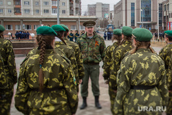 Генеральная репетиция парада Победы. Сургут, репетиция парада, военно-патриотическое воспитание
