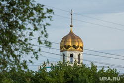 Клипарт. Магнитогорск, часовня, купол, религия, город, православие