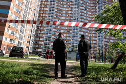 Атака дронов, ул. Профсоюзная, 98, стр.6. Москва, эвакуация, перекрытие, полиция, оцепление