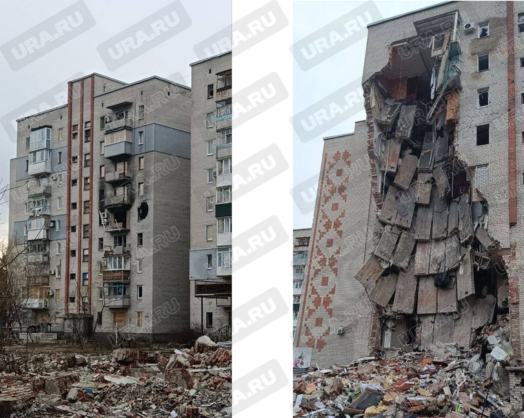 Удары были настолько сильные, что в домах рушились перекрытия