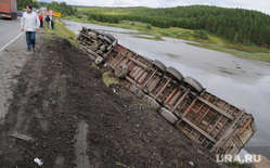 ДТП. Аварии. Челябинск., большегруз, фура, грузовик, м5, авария