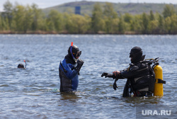 Клипарт. Магнитогорск, водолазы, поиски