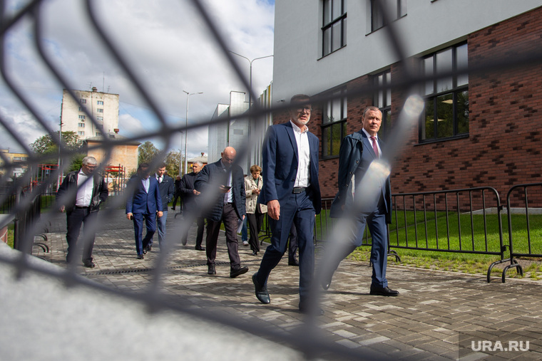 Глава Екатеринбурга в школе № 40. Екатеринбург