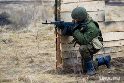 Боевое слаживание мобилизованных на Чебаркульском полигоне ЦВО. Челябинская область, учения, армия, военные, солдаты, оружие, вооружение, война, бойцы, боевые действия, полигон, сво, боевое слаживание