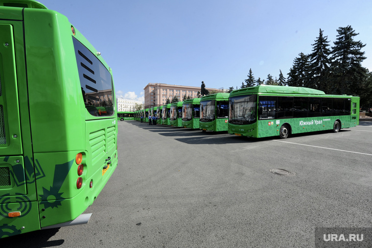 Новые автобусы. Челябинск