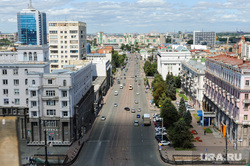 Виды города. Челябинск, улица цвиллинга, виды челябинска