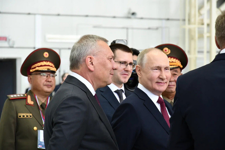 Владимир Путин рад видеть Ким Чен Ына