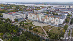 Кампус ПГНИУ. Пермь, студенческий кампус пгниу, пермский университет, панорама пгниу, вид пгниу с высоты