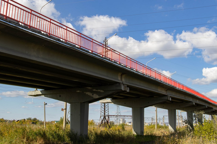 Открыть мост для движения транспорта планируют в конце сентября