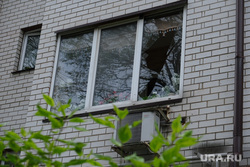Последствия взрыва в городе Сергиев Посад. Московская область, осколки, разбитое окно