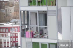 Городские картинки. Пермь зима, многоэтажка, лоджия, современное жилье, жк гулливер