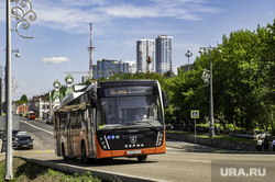 300-лет городу. Пермь, пассажирский автобус, новый автобус, улица мрнастырская