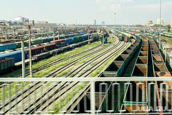 Железная дорога РЖД. Челябинск, поезд, рельсы, горка, пути, вагоны, ржд, железная дорога, железнодорожная магистраль